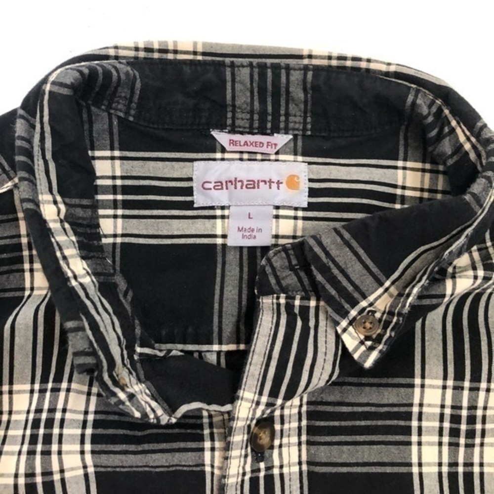Carhartt Men's Button Down Shirt Size Large - Picture 6 of 6